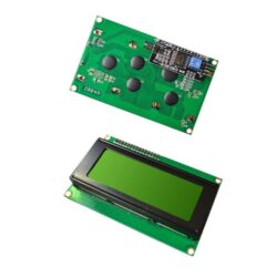 LED display 20x4 žlté podsvietenie + spájkovaný I2C modul